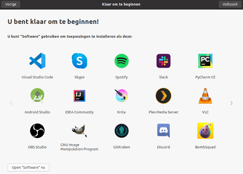 Ubuntu software installeren