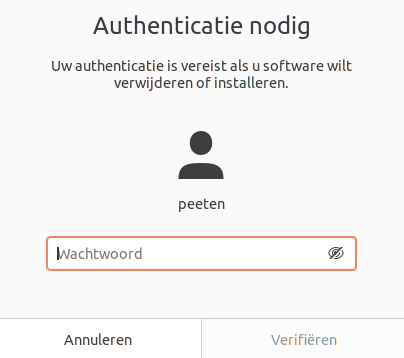 Ubuntu authenticatie