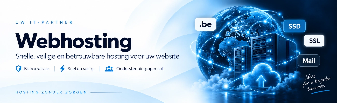 Webhosting service Peeten.Be
